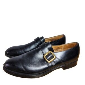 Church's Westbury Black Leather Monk Strap Dress Shoes Mens 10.5 D England